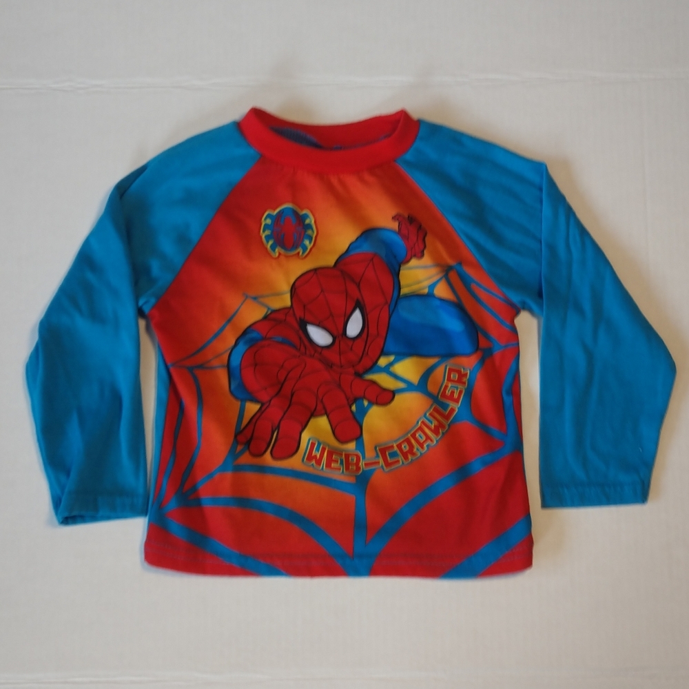 Marvel Spiderman Web-Crawler Pj Long Sleeve Top 5T